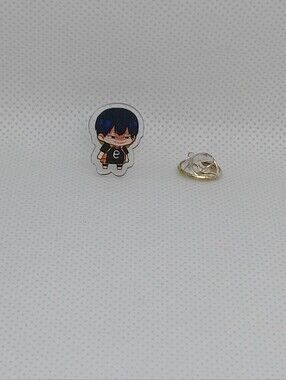 NWOT TOBIO KAGEYAMA HAIKYUU! PIN BROOCH KAWAII ANIME CHARACTER